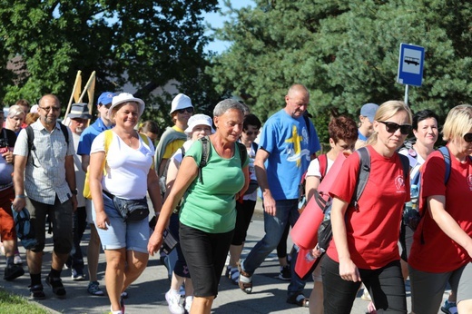 38. Oświęcimska Pielgrzymka na Jasną Górę - na trasie 