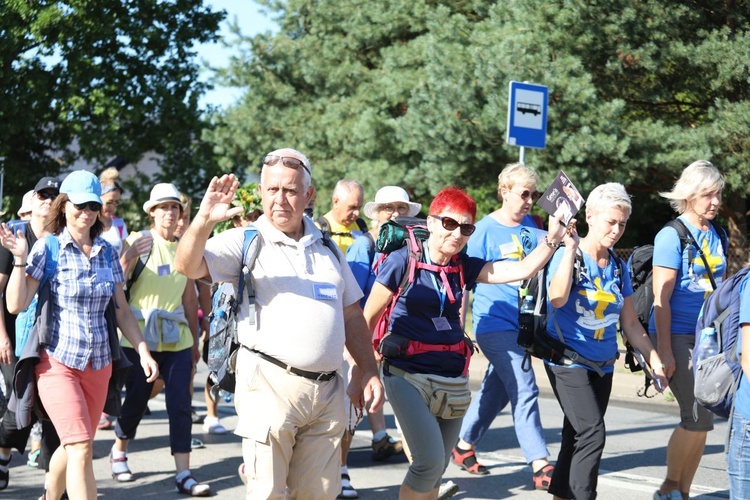 38. Oświęcimska Pielgrzymka na Jasną Górę - na trasie 