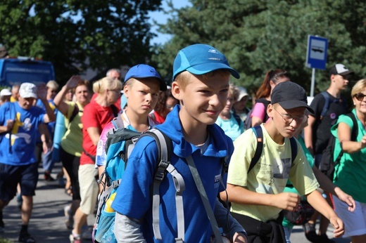 38. Oświęcimska Pielgrzymka na Jasną Górę - na trasie 