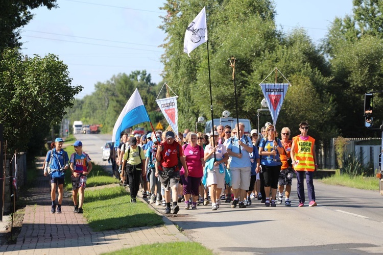 38. Oświęcimska Pielgrzymka na Jasną Górę - na trasie 