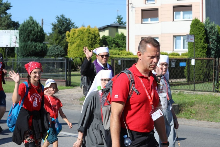 30. Cieszyńska Pielgrzymka na Jasną Górę - na trasie