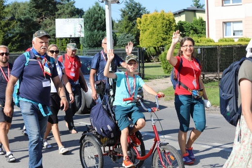 30. Cieszyńska Pielgrzymka na Jasną Górę - na trasie