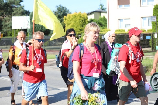30. Cieszyńska Pielgrzymka na Jasną Górę - na trasie