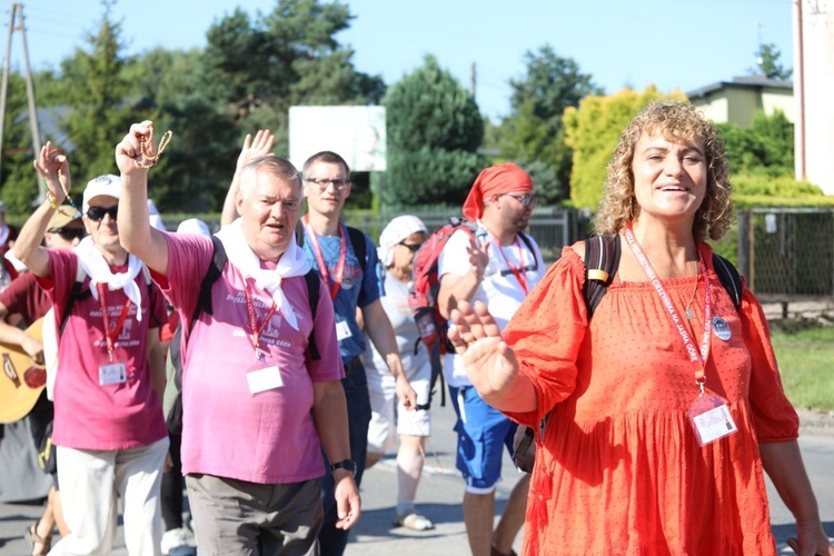 30. Cieszyńska Pielgrzymka na Jasną Górę - na trasie