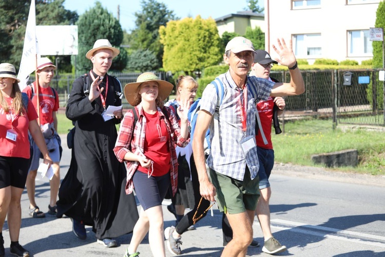 30. Cieszyńska Pielgrzymka na Jasną Górę - na trasie