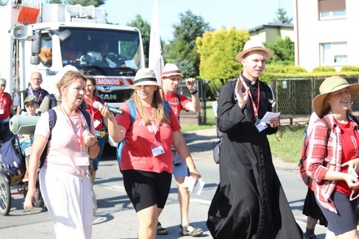 30. Cieszyńska Pielgrzymka na Jasną Górę - na trasie