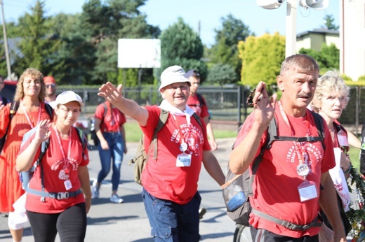 30. Cieszyńska Pielgrzymka na Jasną Górę - na trasie