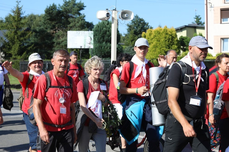 30. Cieszyńska Pielgrzymka na Jasną Górę - na trasie