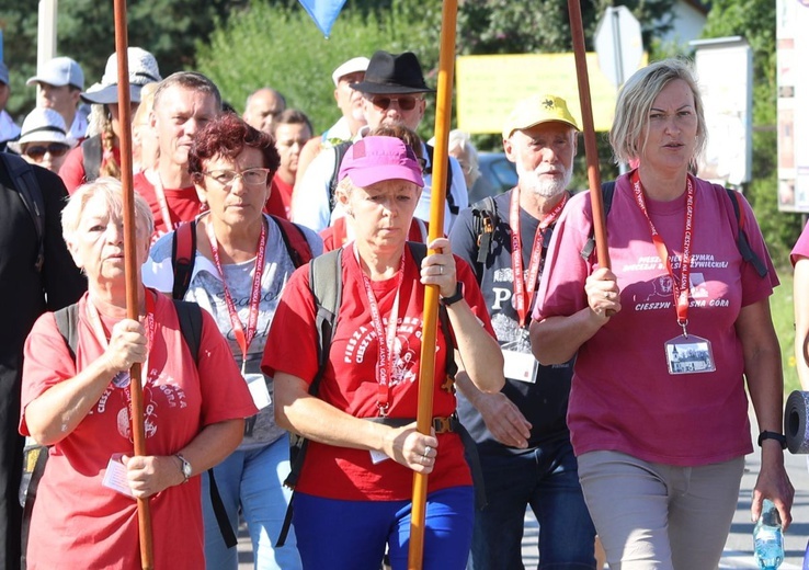 30. Cieszyńska Pielgrzymka na Jasną Górę - na trasie