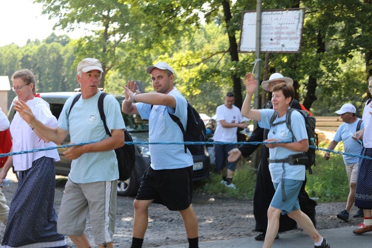 Pielgrzymka z Istebnej na Jasną Górę - 2021 - na trasie