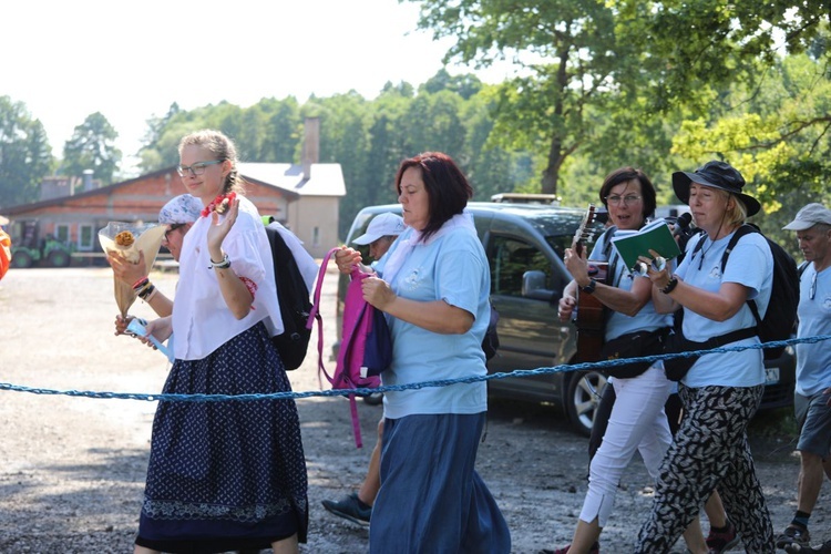 Pielgrzymka z Istebnej na Jasną Górę - 2021 - na trasie