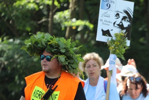 Pielgrzymka z Istebnej na Jasną Górę - 2021 - na trasie