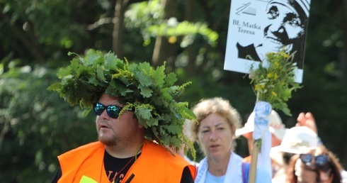 Pielgrzymka z Istebnej na Jasną Górę - 2021 - na trasie