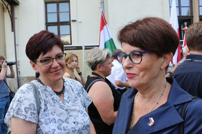 Odsłonięcie pomnika Pala Telekiego