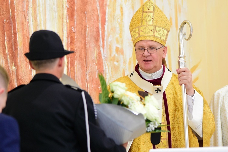 Zagaje. Poświęcenie kościoła