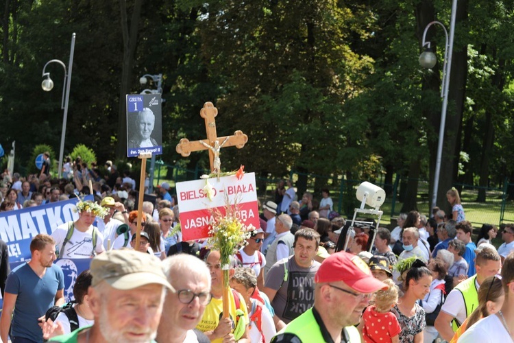 Jasnogórscy pątnicy dotarli do celu - grupy hałcnowskie - 2021