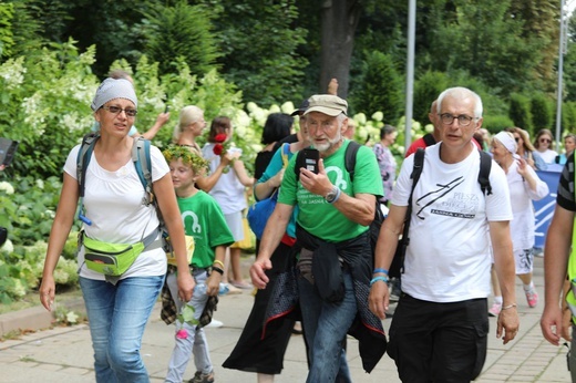 Jasnogórscy pątnicy dotarli do celu - grupy hałcnowskie - 2021