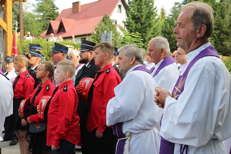 Uroczystości pogrzebowe śp. ks. kan. Wojciecha Janke w Lalikach