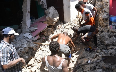 Haiti: Co najmniej 304 zabitych, 1800 rannych, setki zaginionych w trzęsieniu ziemi