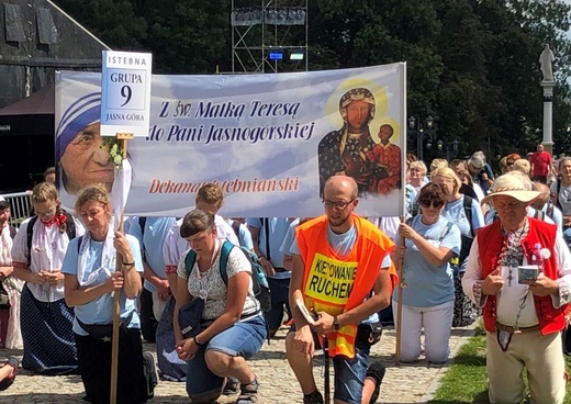 Jasnogórscy pątnicy dotarli do celu - z Istebnej  - 2021