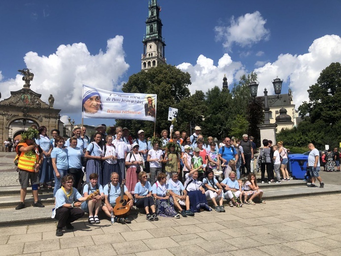 Jasnogórscy pątnicy dotarli do celu - z Istebnej  - 2021