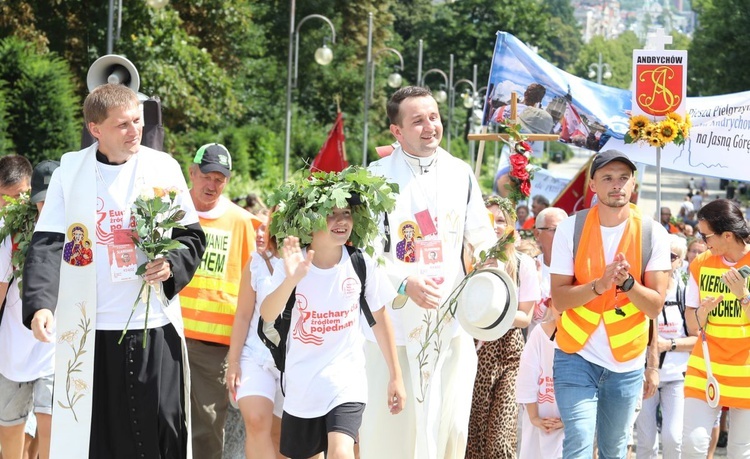 Jasnogórscy pątnicy dotarli do celu - z Andrychowa - 2021