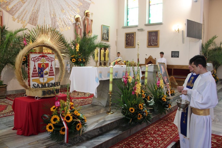 Kardynalskie dożynki w Łąkcie