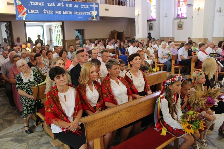 Kardynalskie dożynki w Łąkcie