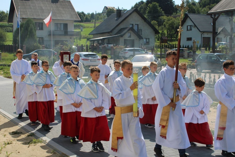 Kardynalskie dożynki w Łąkcie