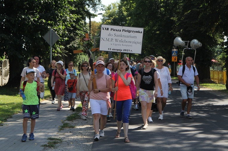 Ligota Książęca 2021. Uroczystość Wniebowzięcia NMP