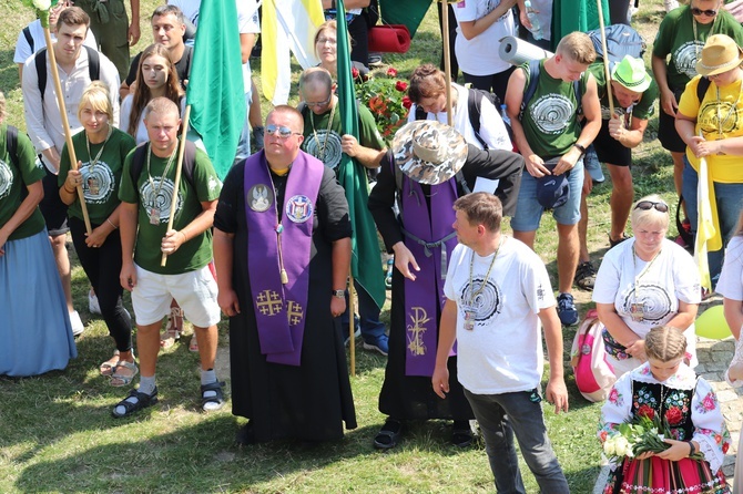 Wejście XXVI ŁPPM na Jasną Górę