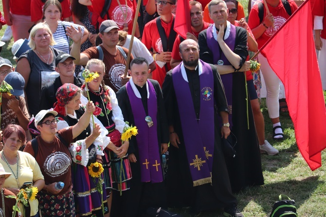 Wejście XXVI ŁPPM na Jasną Górę