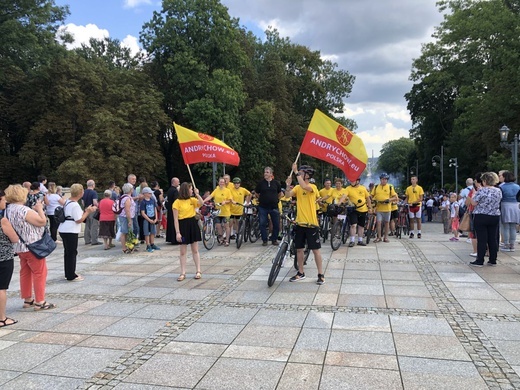 Jasnogórscy pątnicy dotarli do celu - rowerzyści z Andrychowa - 2021