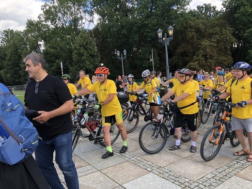 Jasnogórscy pątnicy dotarli do celu - rowerzyści z Andrychowa - 2021