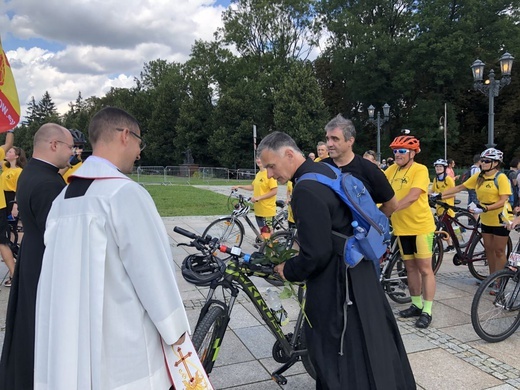 Jasnogórscy pątnicy dotarli do celu - rowerzyści z Andrychowa - 2021