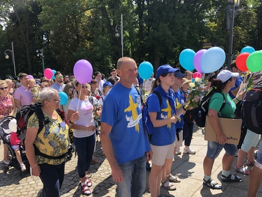 Jasnogórscy pątnicy dotarli do celu - 38. Oświęcimska Pielgrzymka - 2021