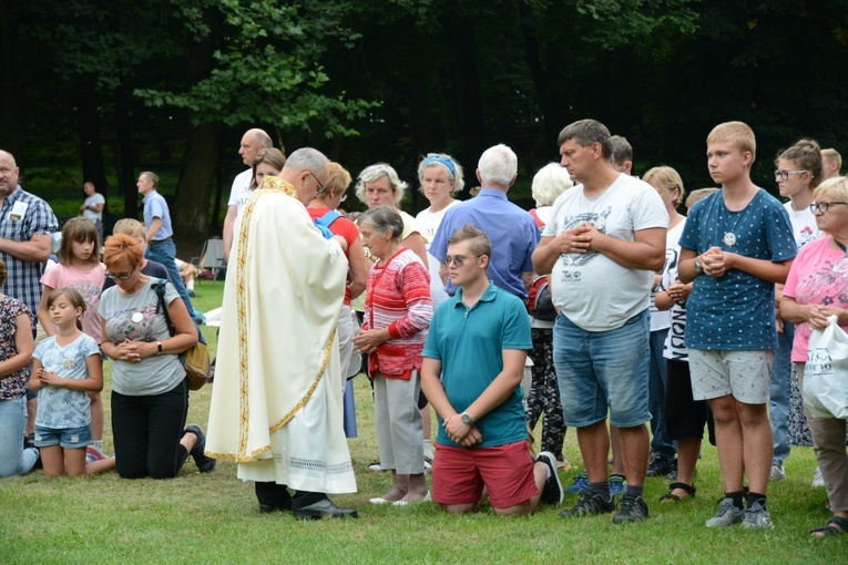 Pielgrzymkowa Msza św. w Kamieniu Śląskim