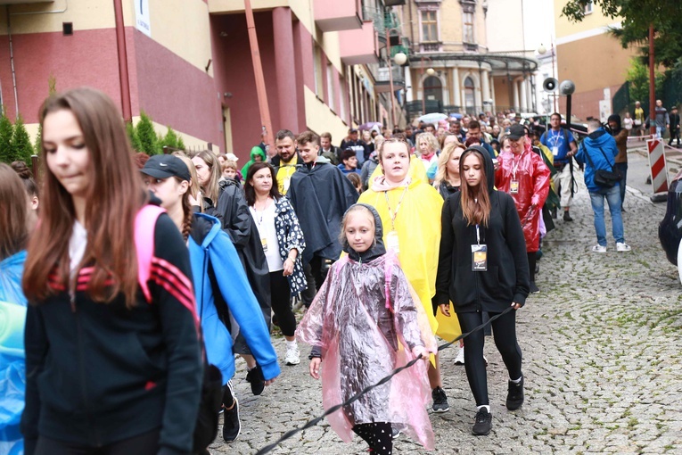 Wyjście grup PPT na trasę