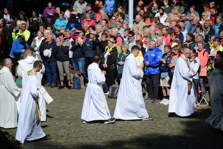 Pielgrzymkowa Eucharystia na Górze św. Anny