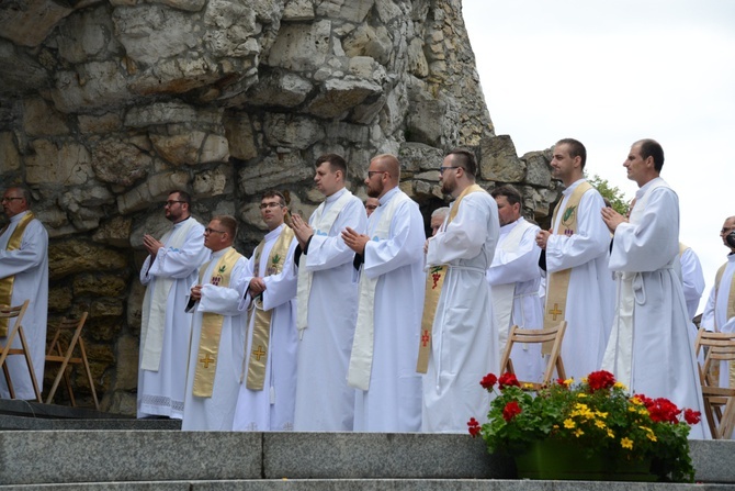 Pielgrzymkowa Eucharystia na Górze św. Anny