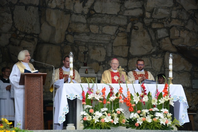 Pielgrzymkowa Eucharystia na Górze św. Anny