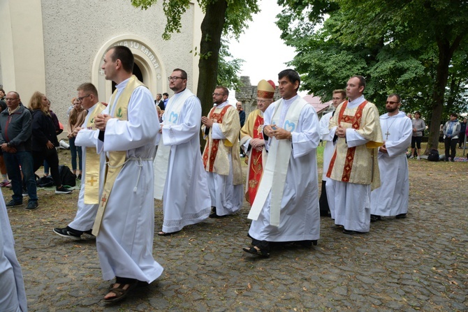 Pielgrzymkowa Eucharystia na Górze św. Anny