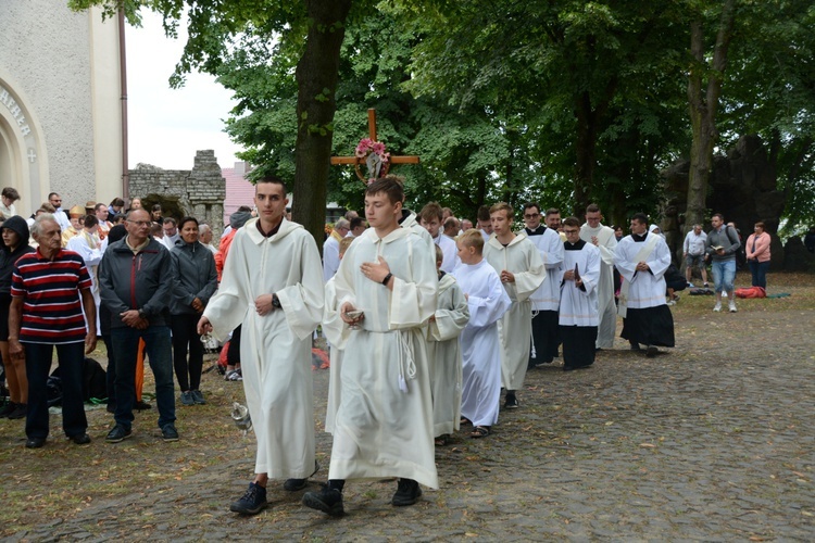 Pielgrzymkowa Eucharystia na Górze św. Anny