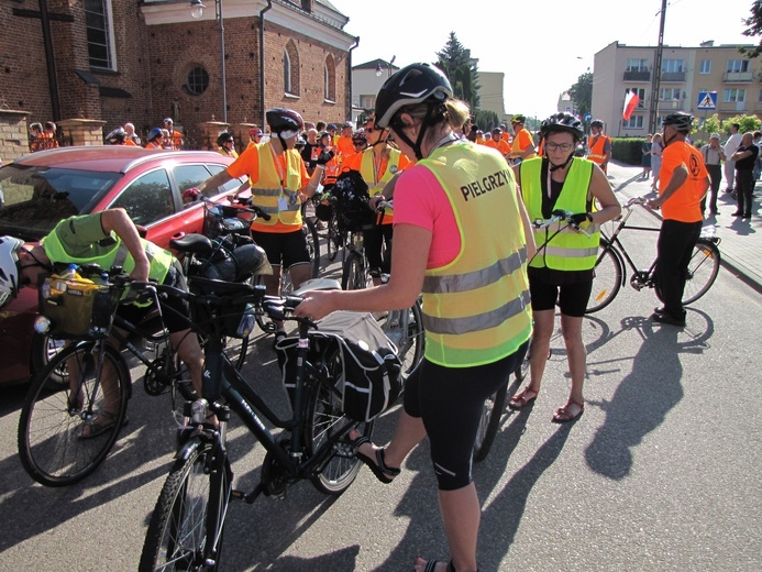 Pielgrzymka rowerowa z Przasnysza na Jasną Górę