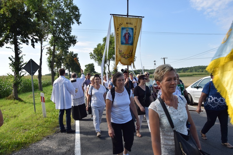 Pielgrzymi z Żychlina i Msza św. z wprowadzeniem relikwii papieża