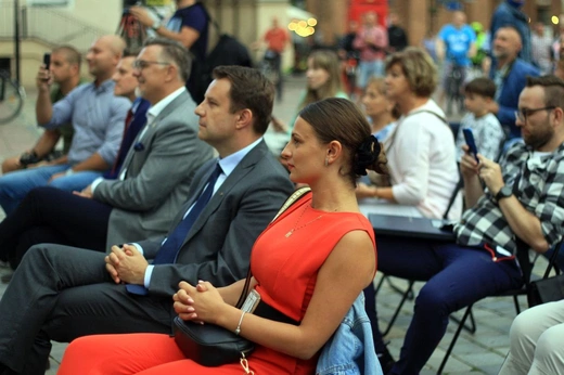 Powitanie mistrza olimpijskiego Dawida Tomali w Opolu