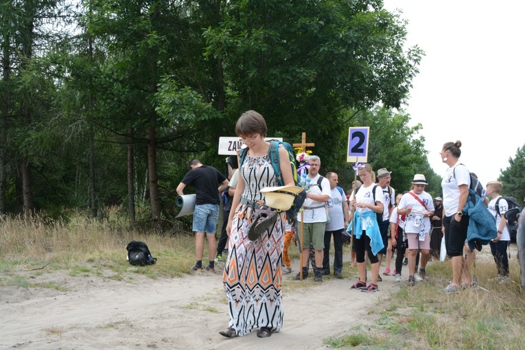 Piątek na szlaku ku Jasnej Górze