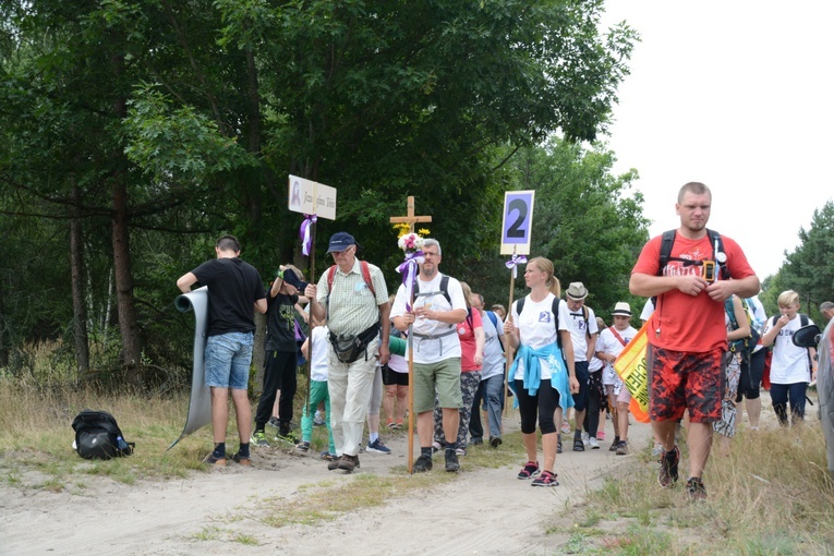 Piątek na szlaku ku Jasnej Górze