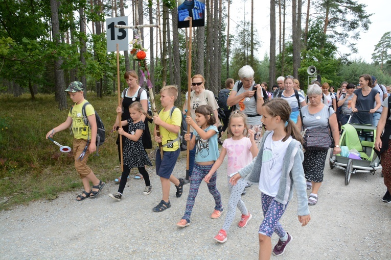 Piątek na szlaku ku Jasnej Górze