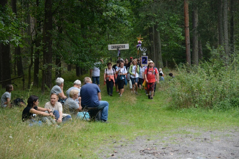 Piątek na szlaku ku Jasnej Górze